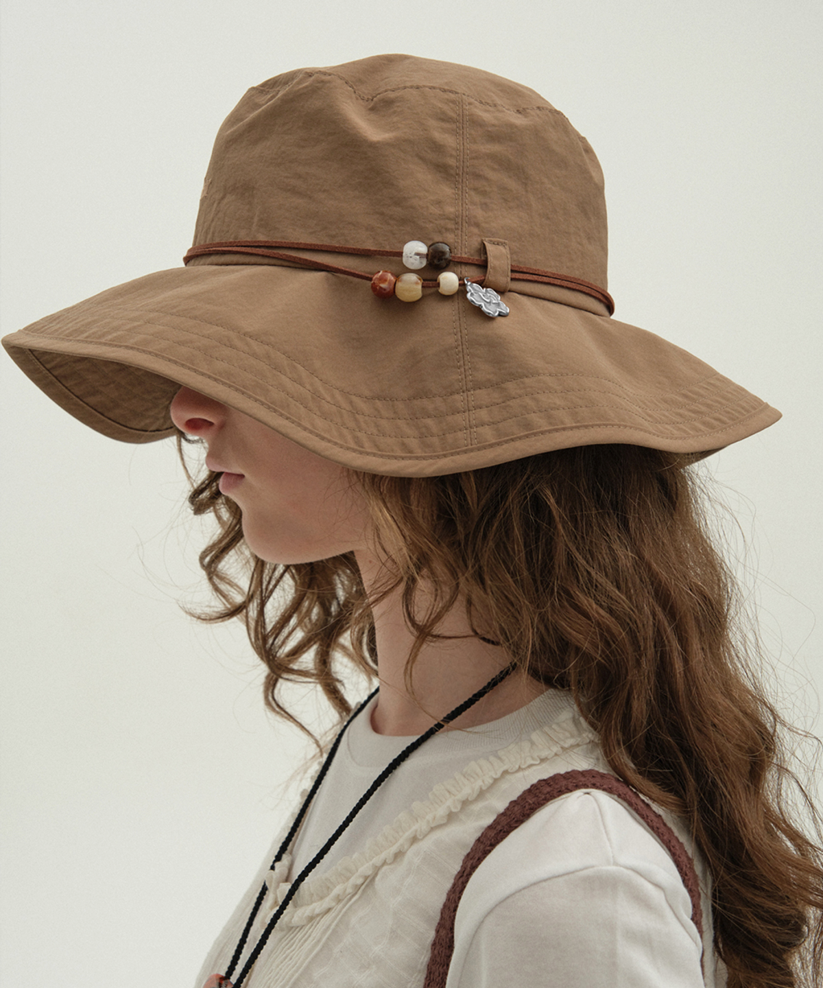 클로르(CLOR) BEADS SAFARI HAT - 5 colors