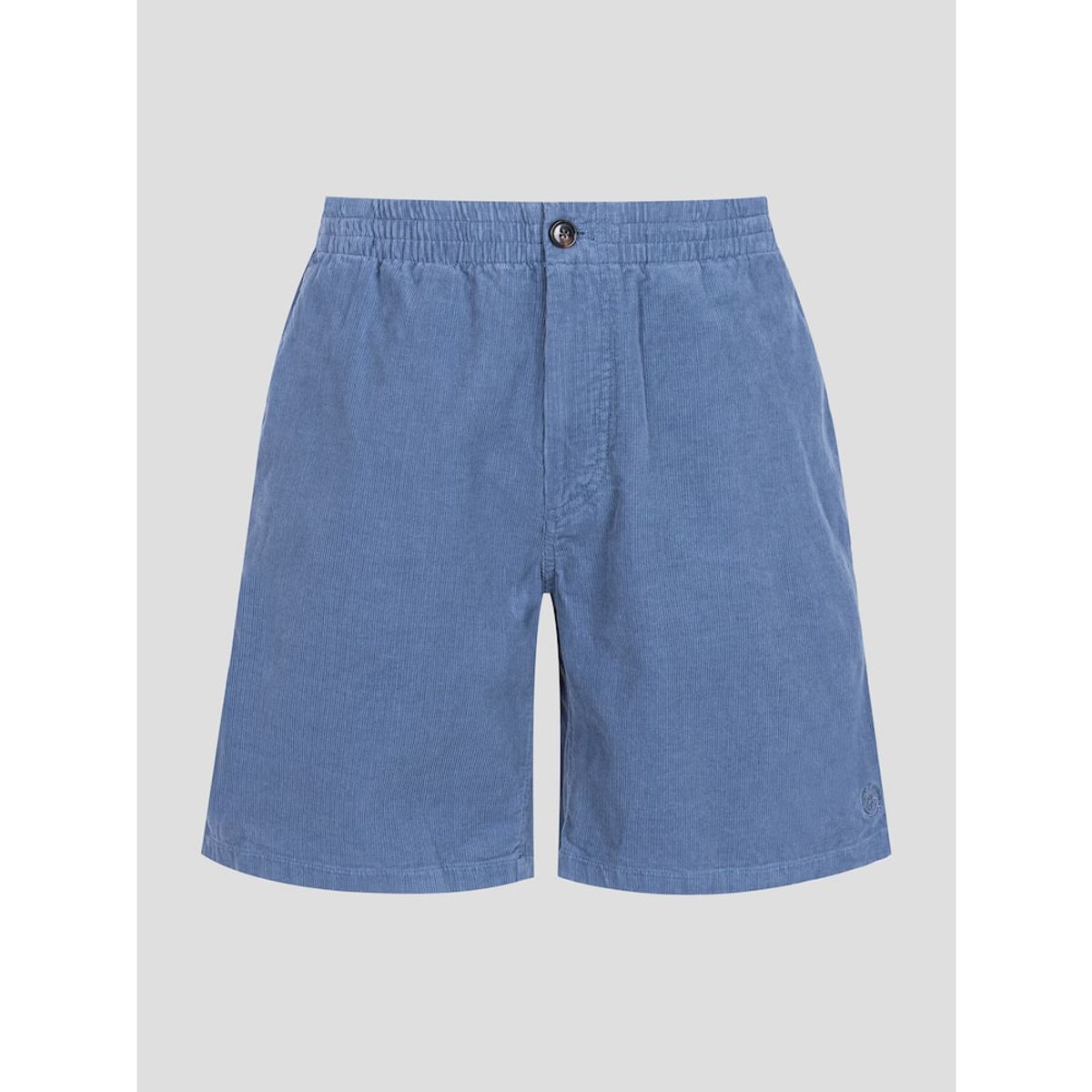 빈폴 멘(BEANPOLE MEN) 코듀로이 밴딩 하프 팬츠  블루