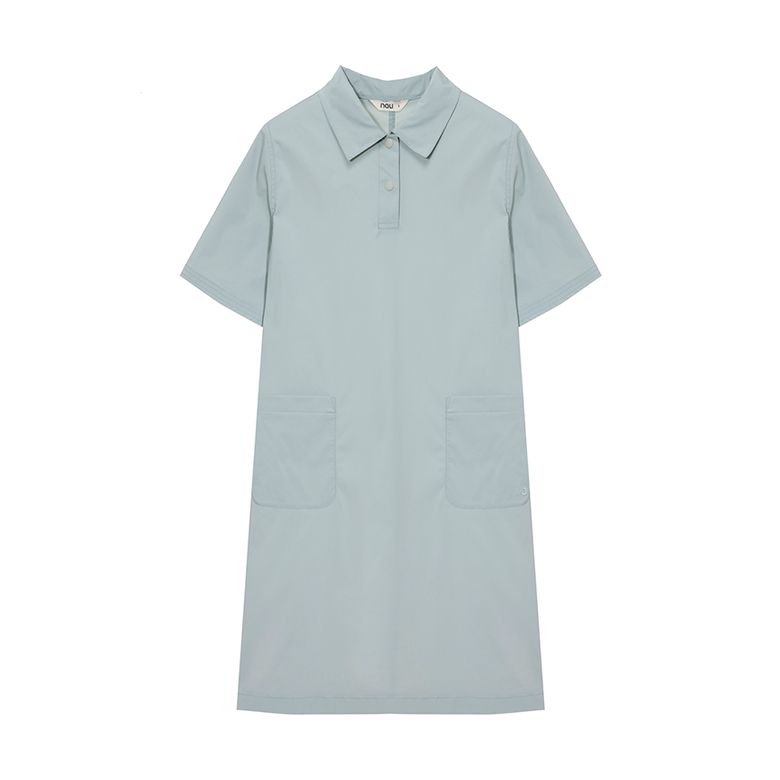 W 네오쿨 미디 원피스 Grayish Green