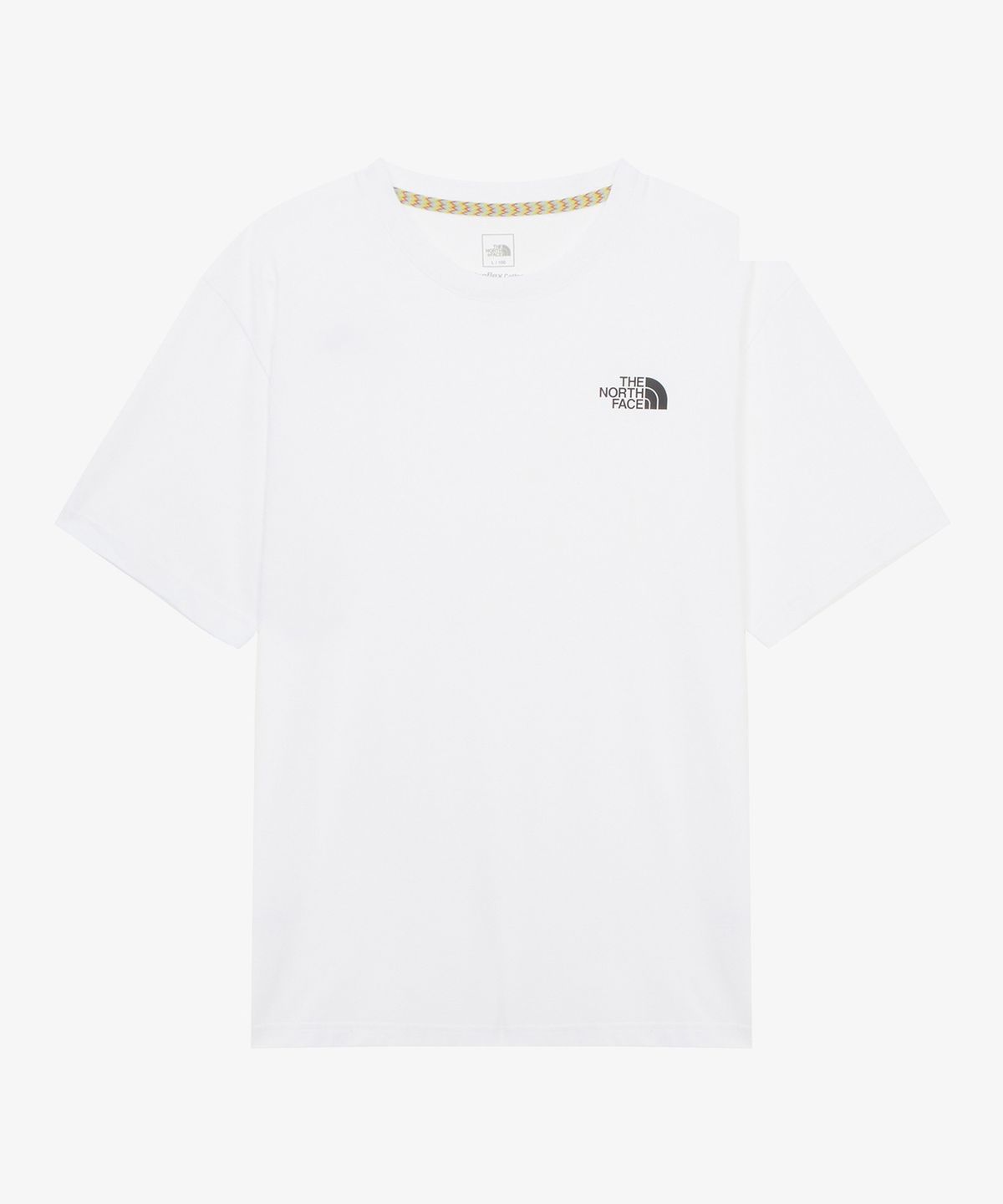 노스페이스(THE NORTH FACE) NT7UR29A 남성 프로스터 반팔 라운드티 WHITE