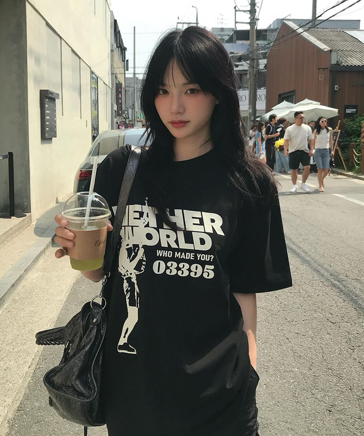 네더월드(NETHERWORLD) NETHERWORLD Who Made You T-Shirt Black