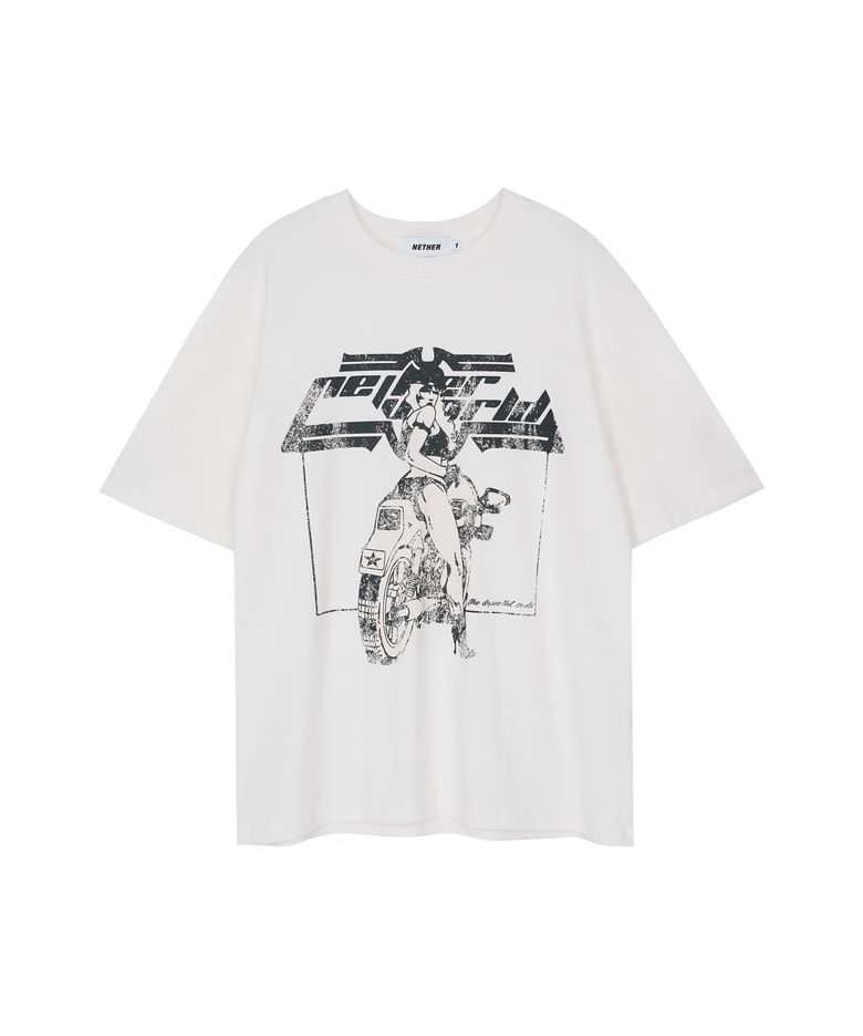 NETHERWORLD Hit The Road T-Shirt White