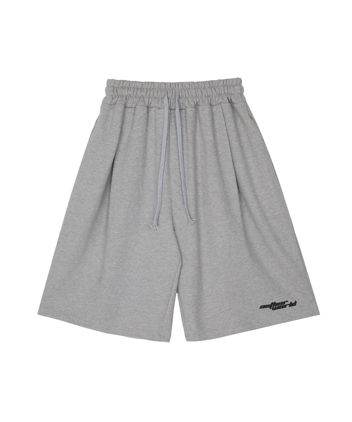 네더월드(NETHERWORLD) NETHERWORLD Bermuda Training Shorts Melange Gray