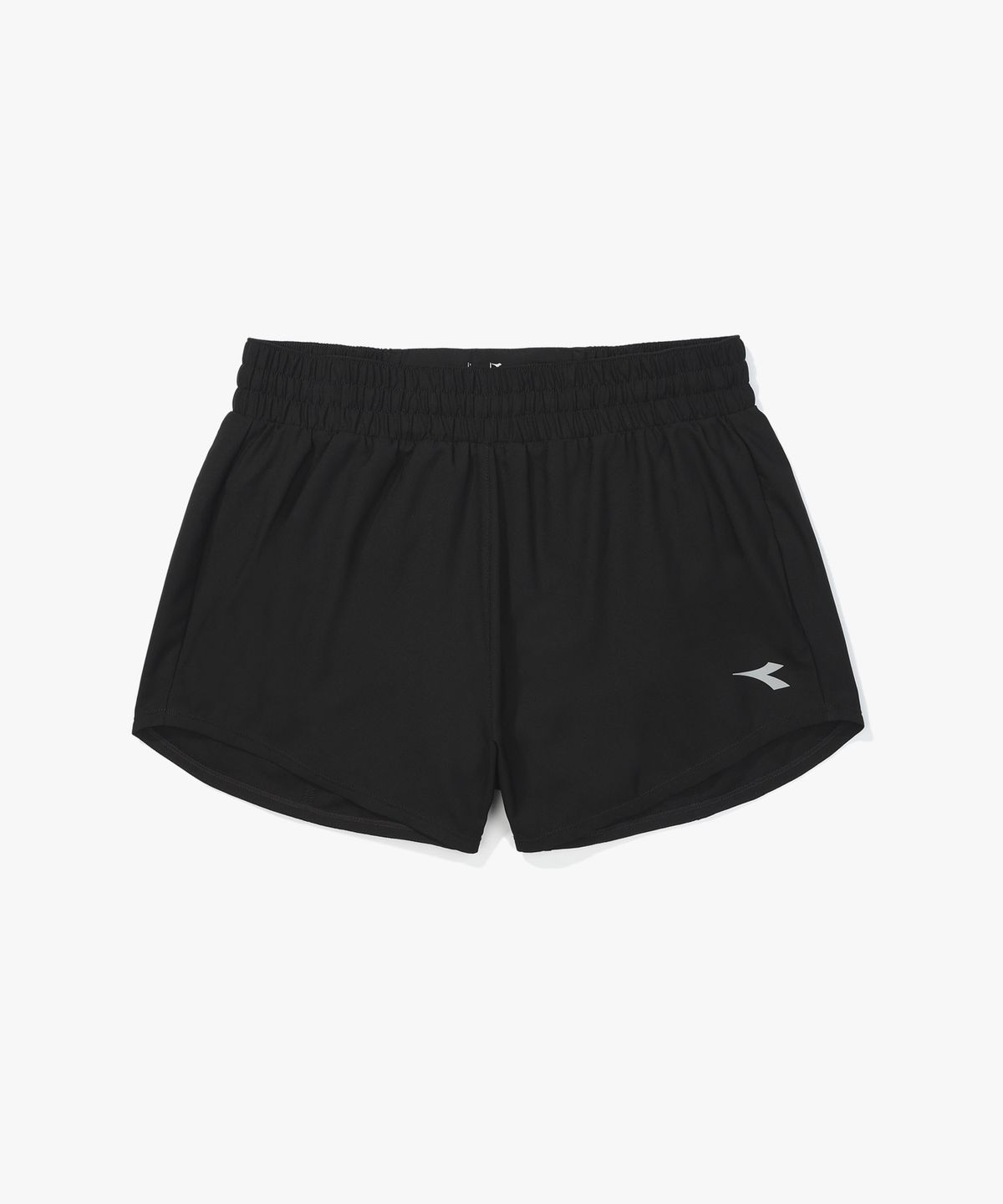 디아도라(diadora) 썸머 러닝 3인치 쇼츠 우먼 BLACK