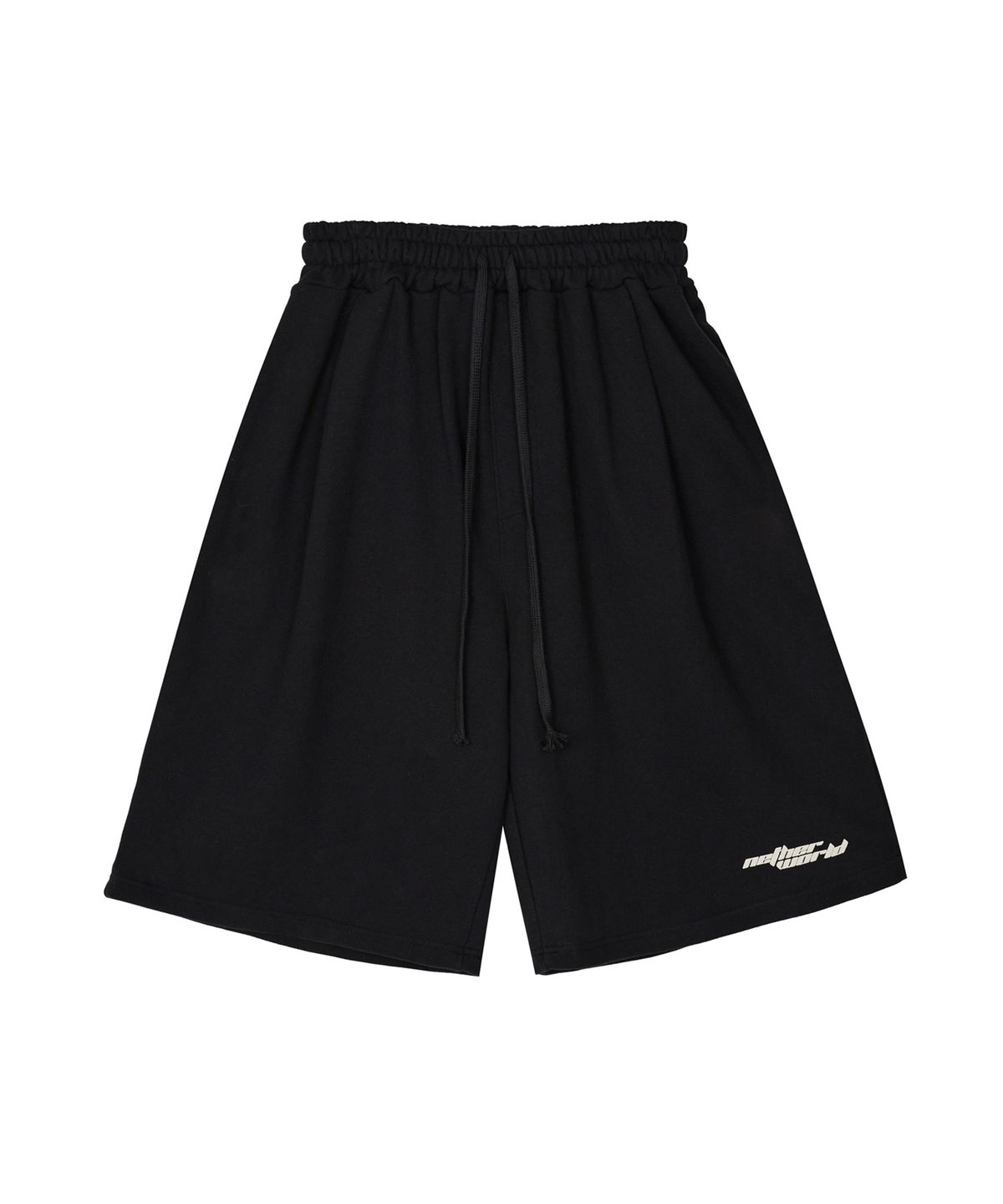 네더월드(NETHERWORLD) NETHERWORLD Bermuda Training Shorts Black