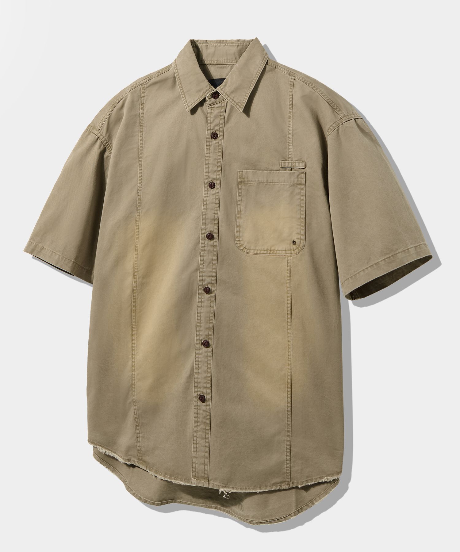【DIMITRI BLACK】 Bio Western Cotton Shirt Shirt - 디미트리블랙 (DIMITRIBLACK)