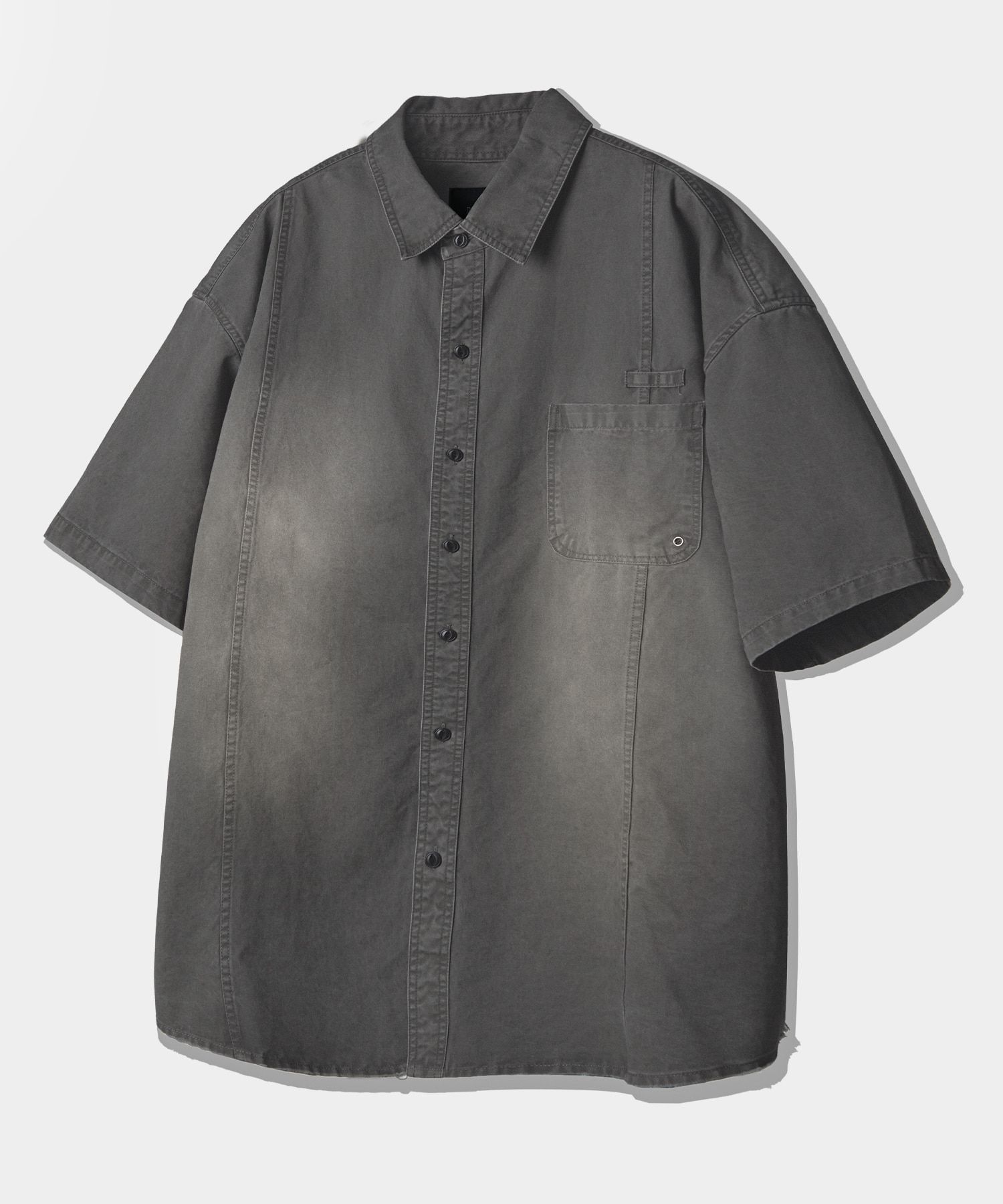 【DIMITRI BLACK】 Bio Western Cotton Shirt BIO WESTERN DENIM SHIRT_LIGHT BLUE - 디미트리블랙 (DIMITRIBLACK)
