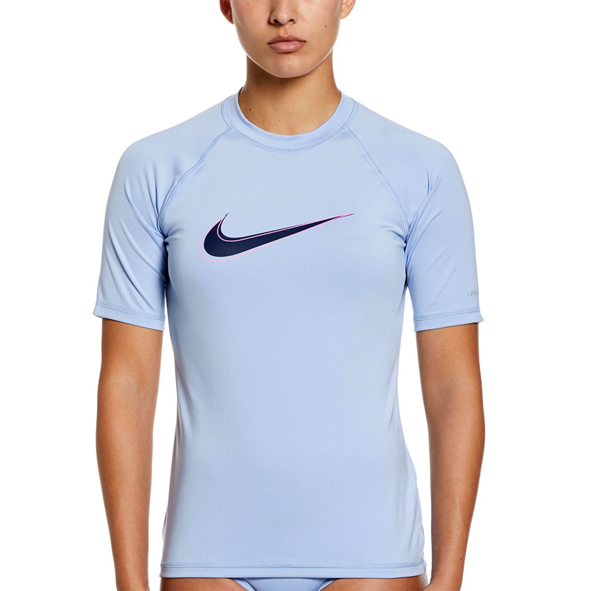 나이키스윔(NIKE SWIM) 여자래쉬가드 스우시 숏 슬리브 하이드로가드 NESSD427-451