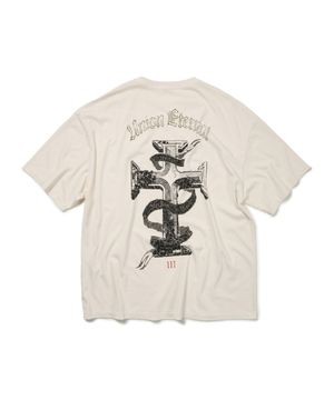 WASHED ETERNAL DAMAGE TEE (OFF WHITE)