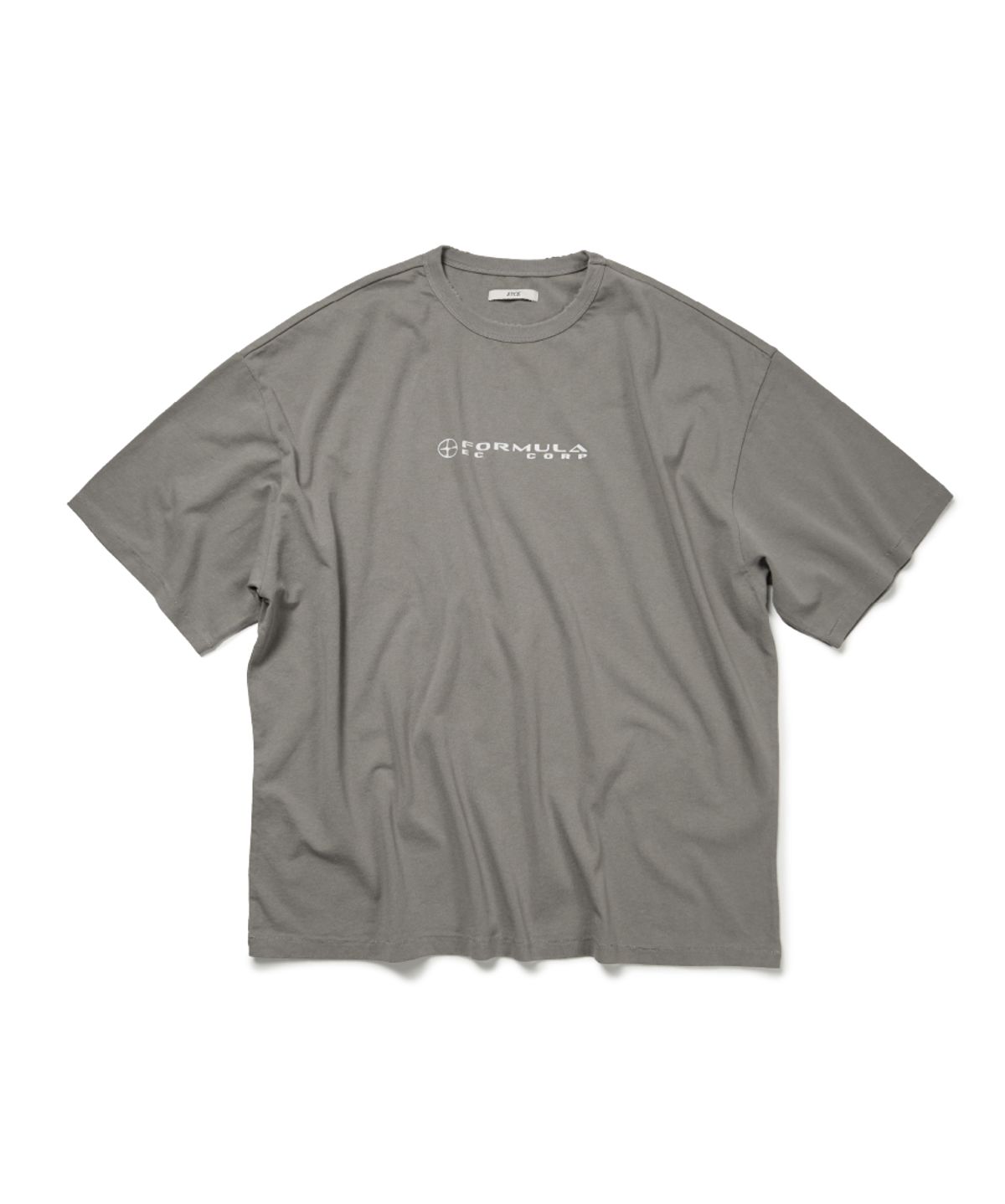 이티씨이(ETCE) FORMULA DESTROYED TEE (GRAY)