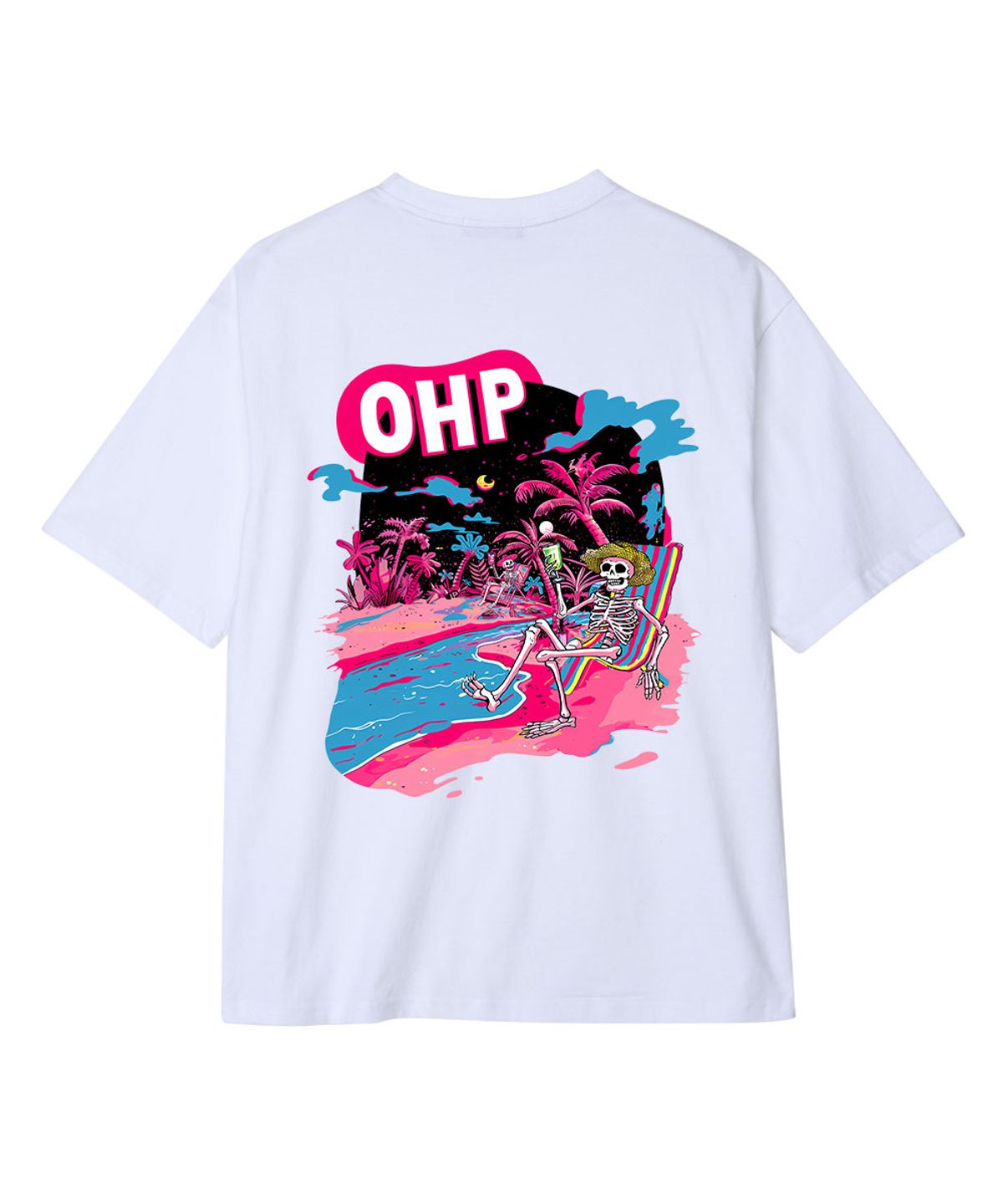 원헌드레드퍼센트(OHP) OHPxHARMONIA4 b사후세계 세미오버 반팔티
