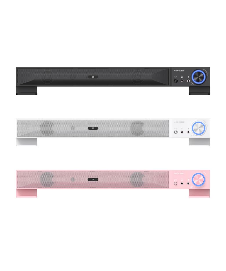 CSB30 PC사운드바 USB 블랙/화이트/핑크