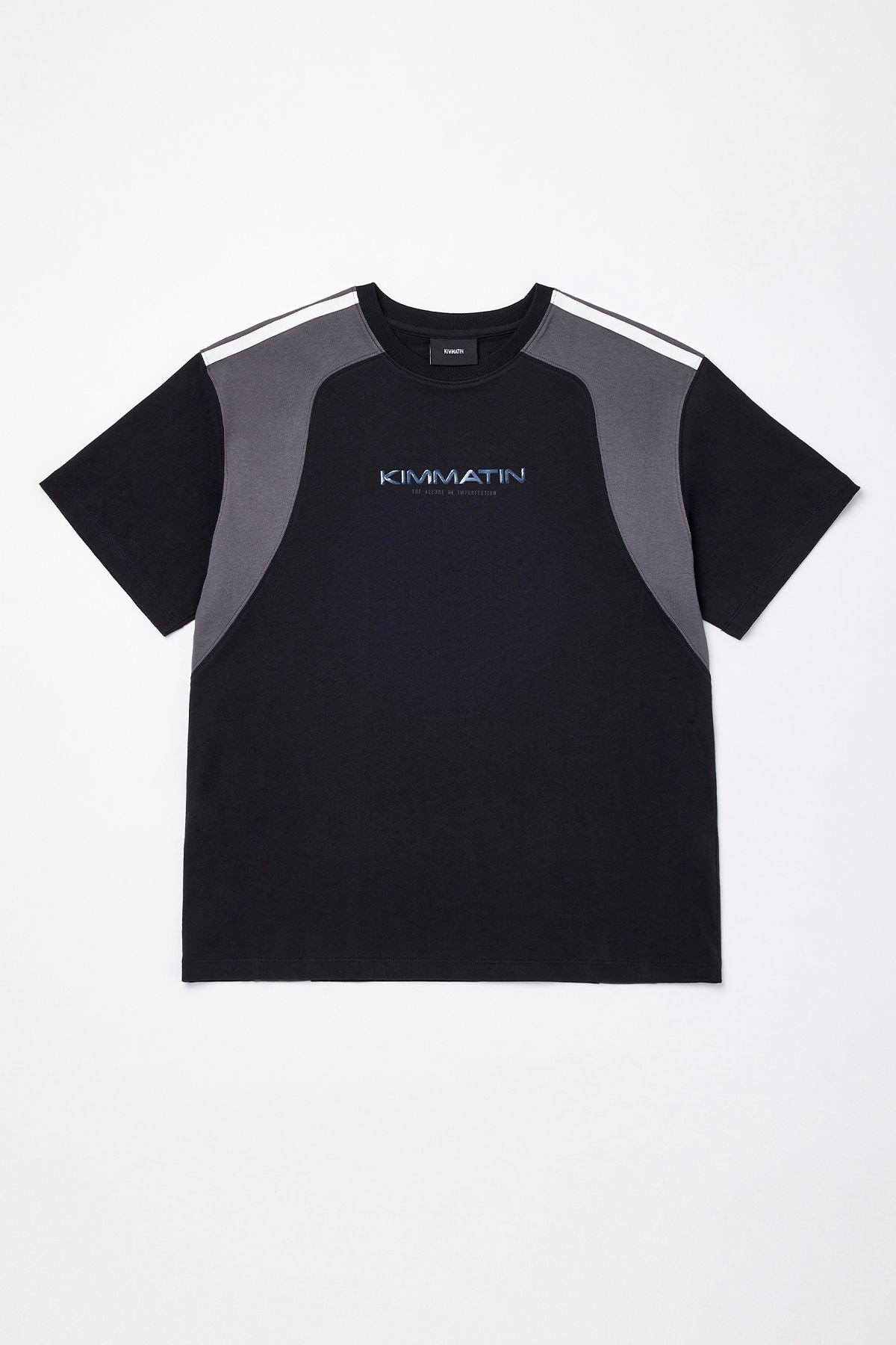 ★Matin Kim★UNBALANCE PRINTING TOP★大人気★ MUSINSA公式 | MATIN KIM [KIMMATIN] SPORTY BLOCK OVERSIZE TOP