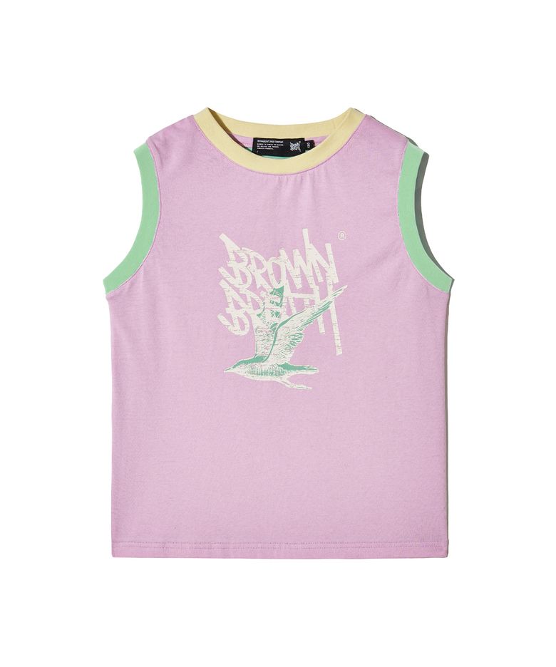 KIDS BE FREE TAG TEE - LAVENDER