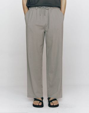 텐셀 플리츠 밴딩 팬츠 10115528/115528 [2color]