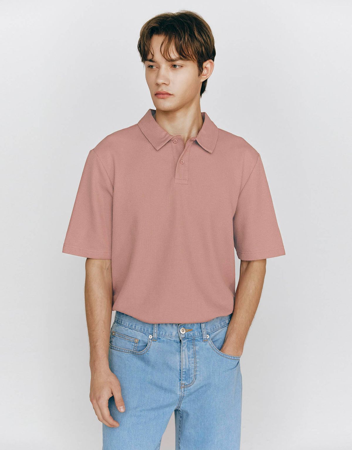 컨셉원(CONCEPTS1ONE) 텍스쳐드 폴로티 10015521/015521 [5color]