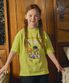 KIDS CARTOON TEE - LIME
