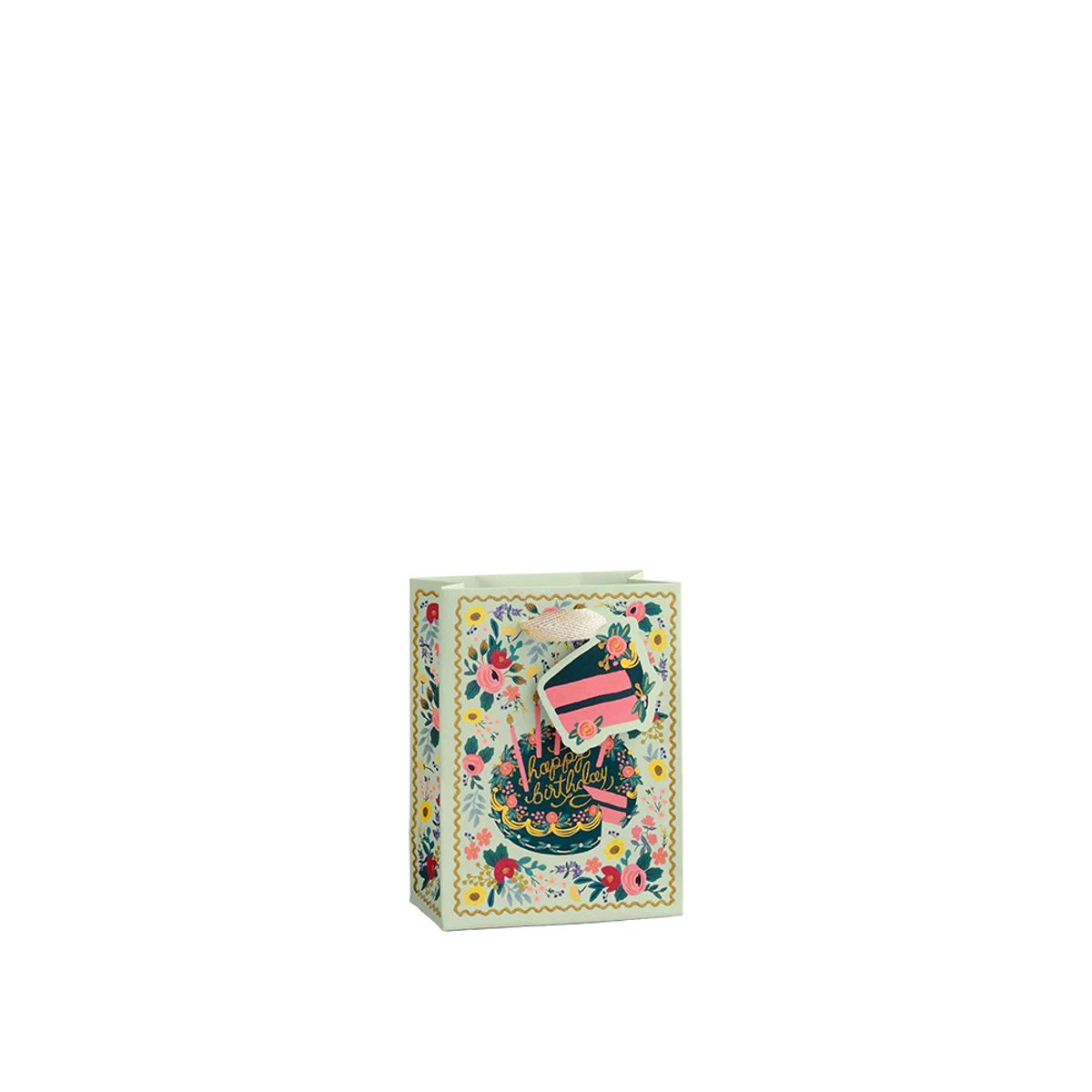 라이플 페이퍼(RIFLE PAPER) Floral Cake Small 기프트 백