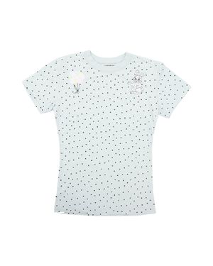 RABBIT PRINTED HEART T-SHIRTS (MINT)