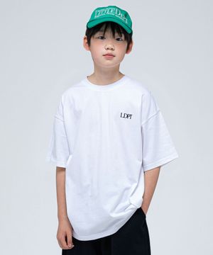 유스 크루넥 티셔츠 White