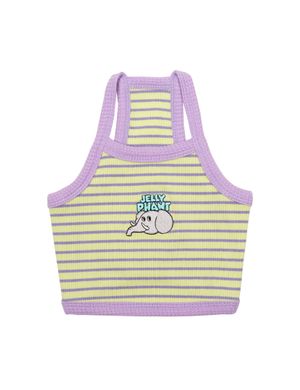 젤리펀트 스트라이프 크롭 탑