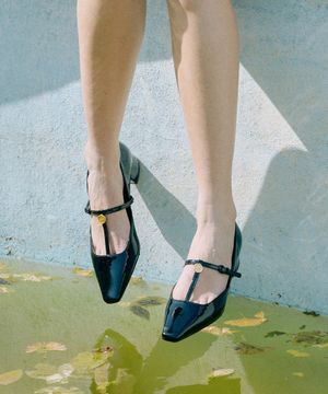 Clair Leather Pumps Black