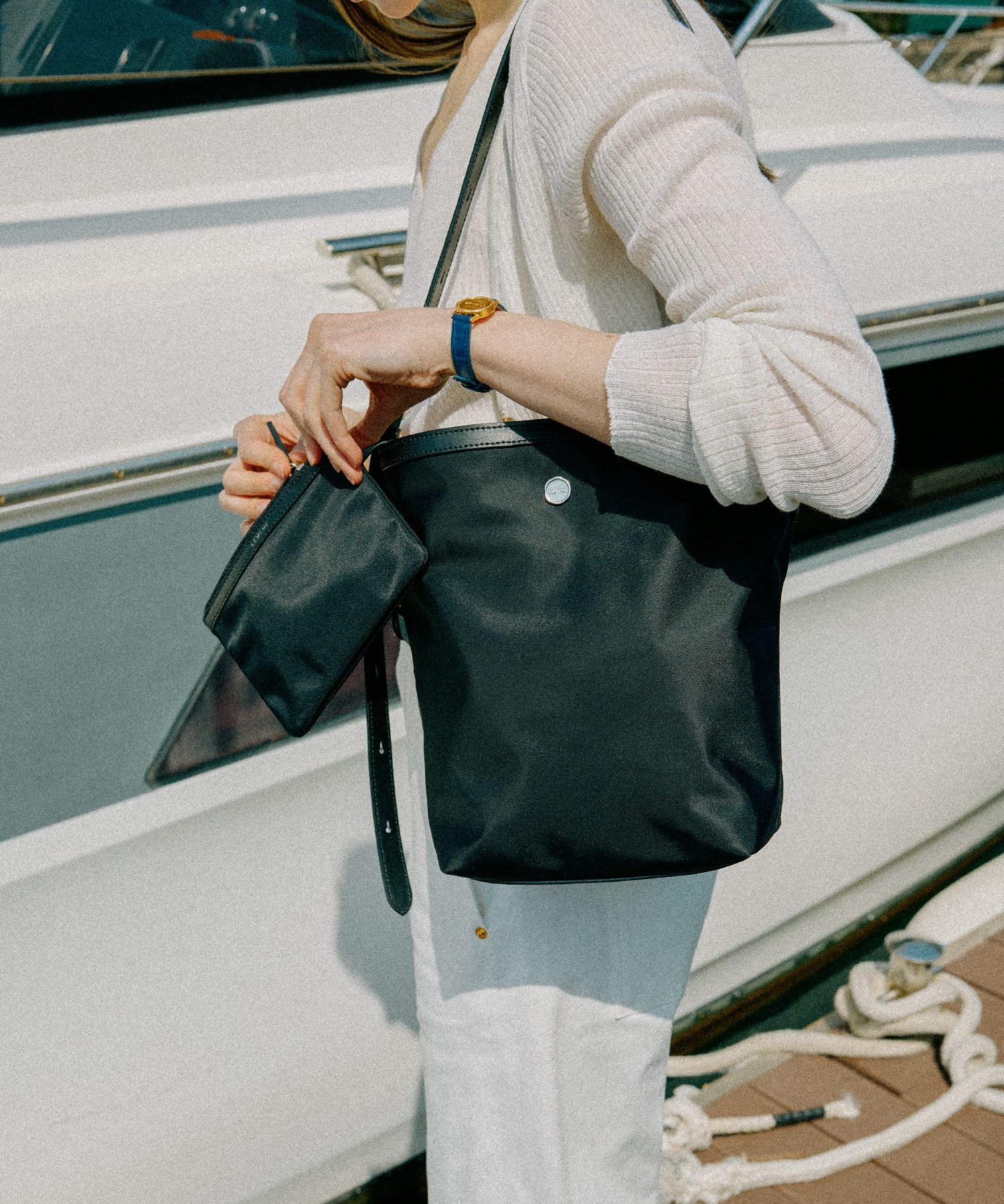 LEMEME ♥ Sac Canele Nylon /追跡付 LEMEME ♥ Sac Canele Nylon /追跡付 (LEMEME/ショルダーバッグ