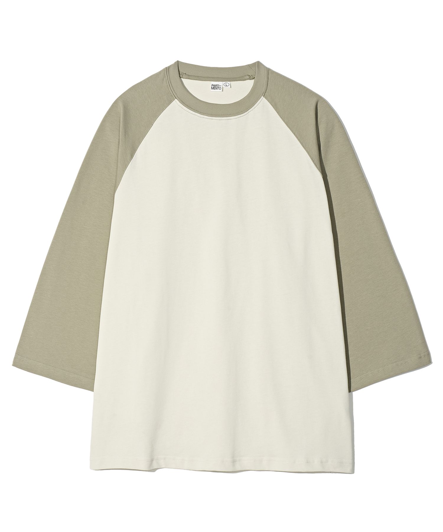 PARTIMENTOのRaglan 7-part tee 全3色 MUSINSA | PARTIMENTO Raglan 7-part tee black