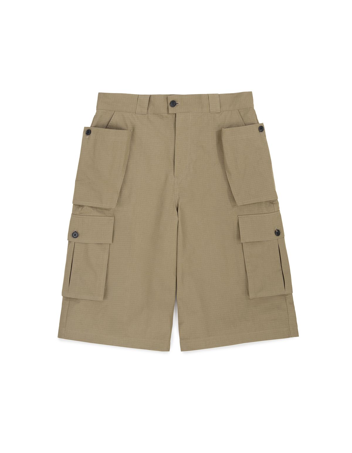 로어즈(LORES) Double Pocket Cargo Short - Beige