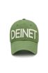 DEINET BIG LOGO CAP IN GREEN