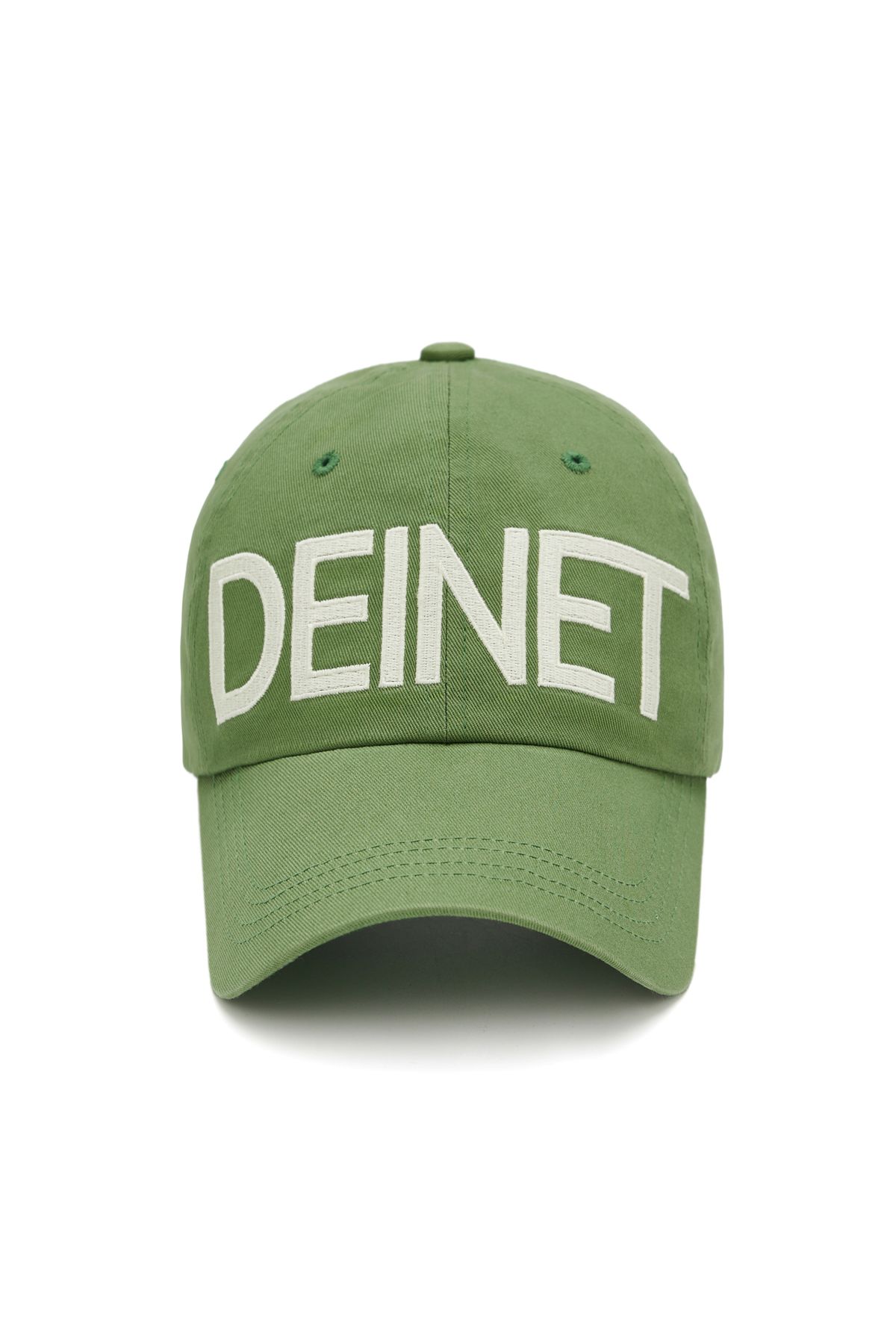 다이닛(DEINET) DEINET BIG LOGO CAP IN GREEN