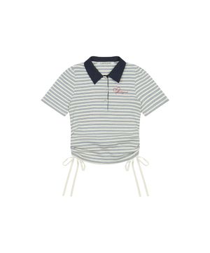 L17 COLLAR T-SHIRT(BLUE)