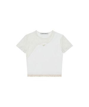 L17 LACE TOP(WHITE)