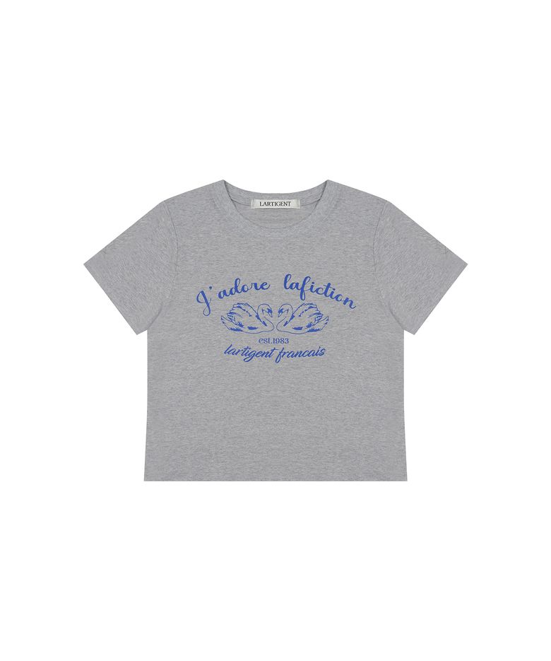 L17 SWAN T-SHIRT(4COLOR)