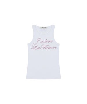 L17 HOTFIX SLEEVELESS(WHITE)