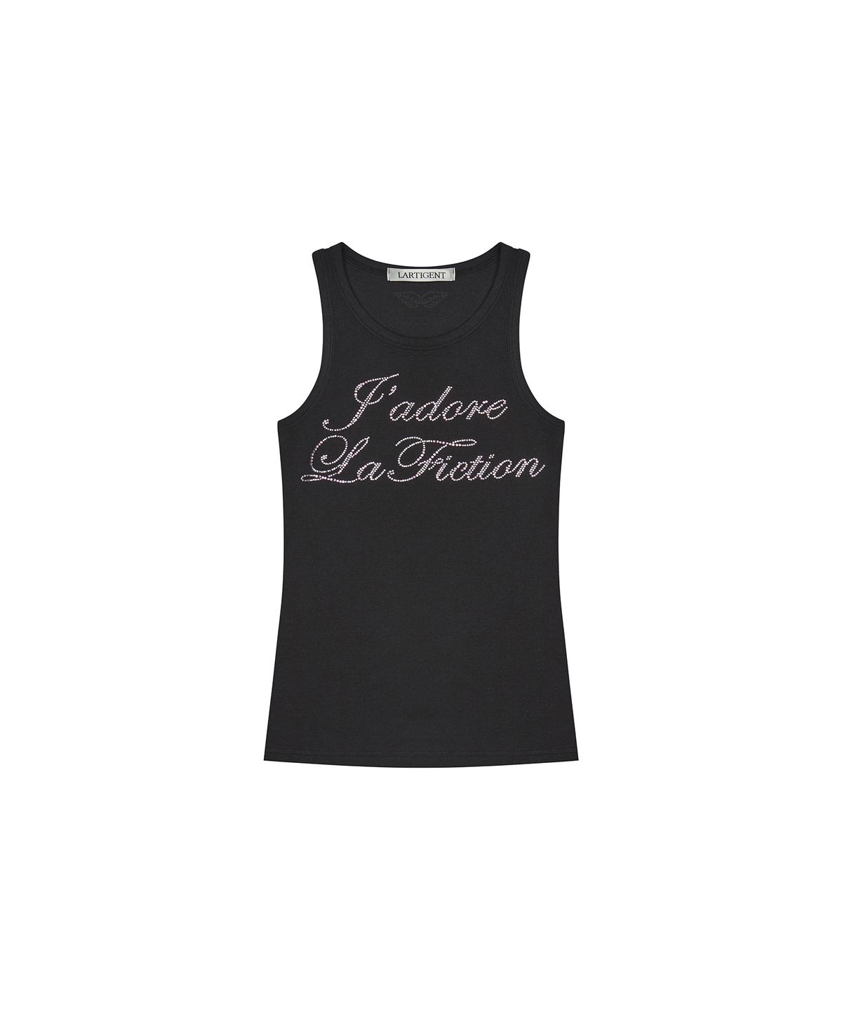 라티젠(LARTIGENT) L17 HOTFIX SLEEVELESS(BLACK)
