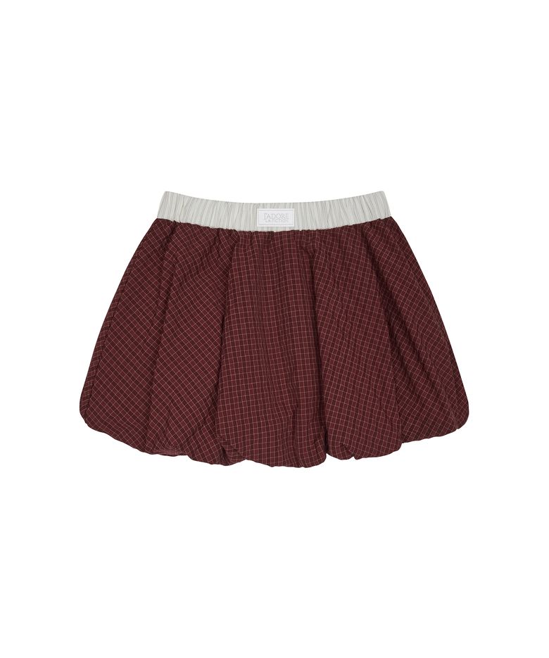 L17 BALLOON SKIRT(WINE)