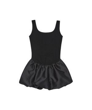 L17 BALLOON ONE-PIECE(BLACK)