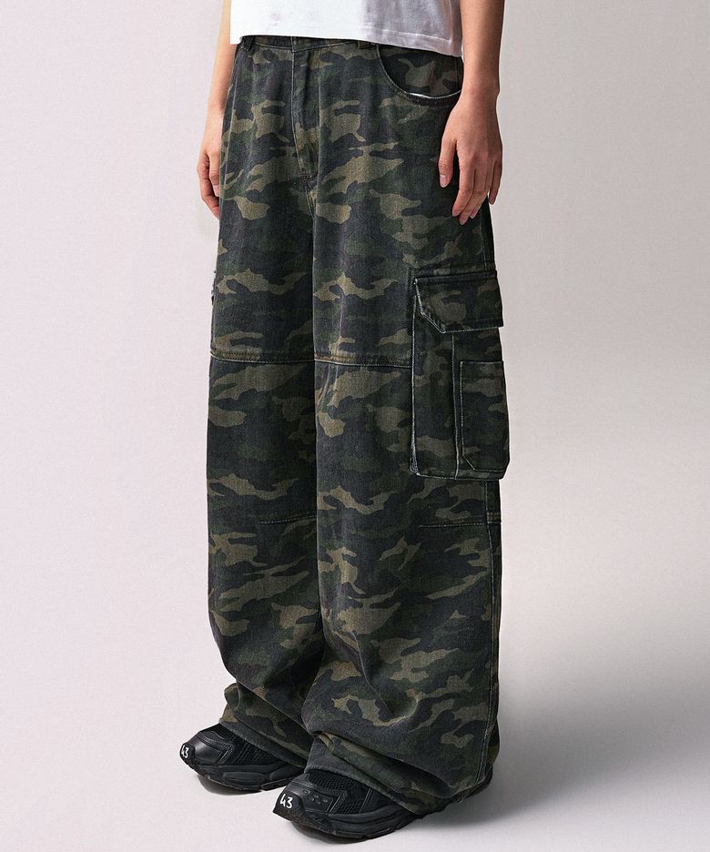 Army Wide Cargo Pants DEEP CAMO