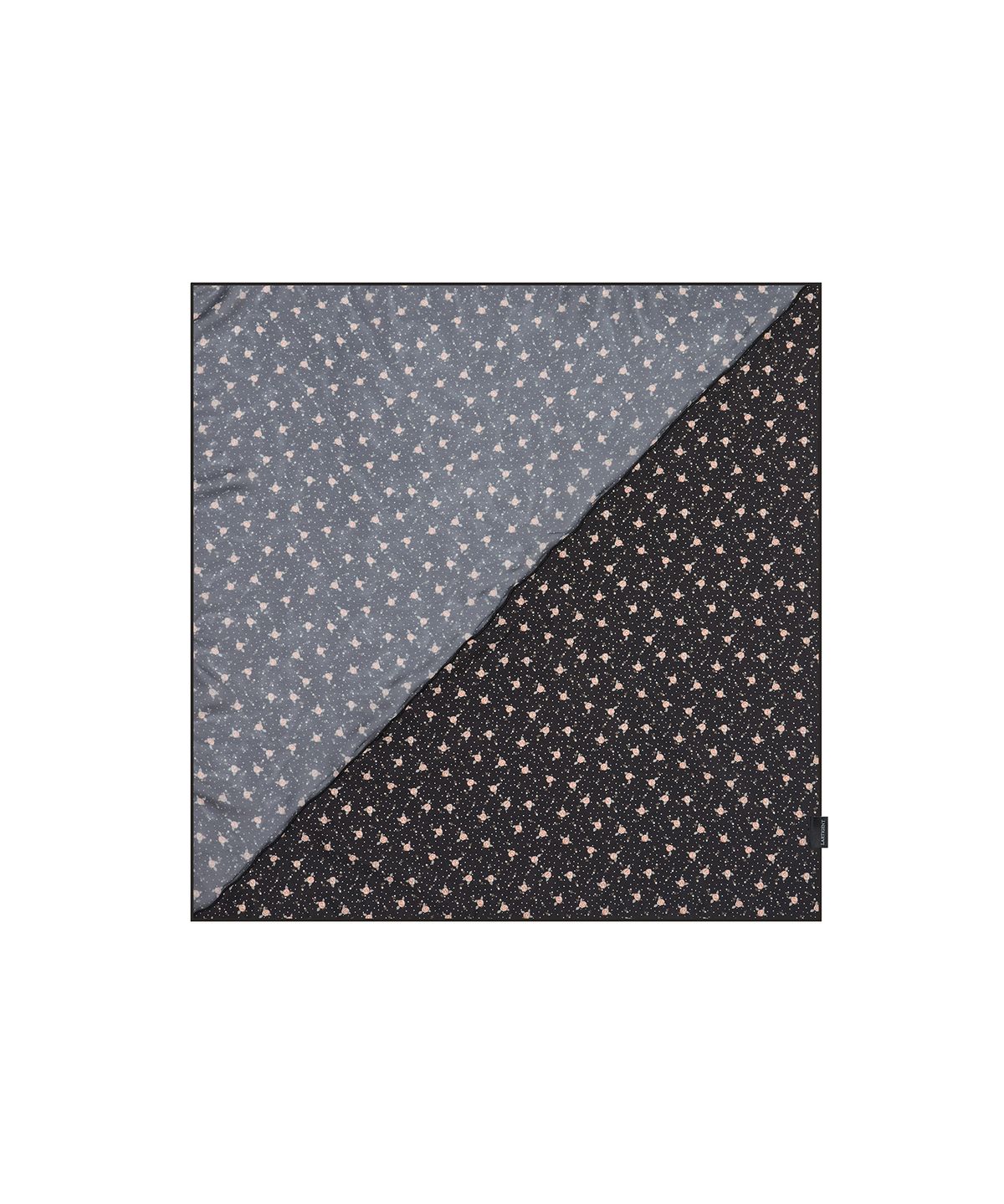 라티젠(LARTIGENT) L17 FLOWER SCARF(BLACK)