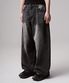 Les Wide Denim Pants BLACK