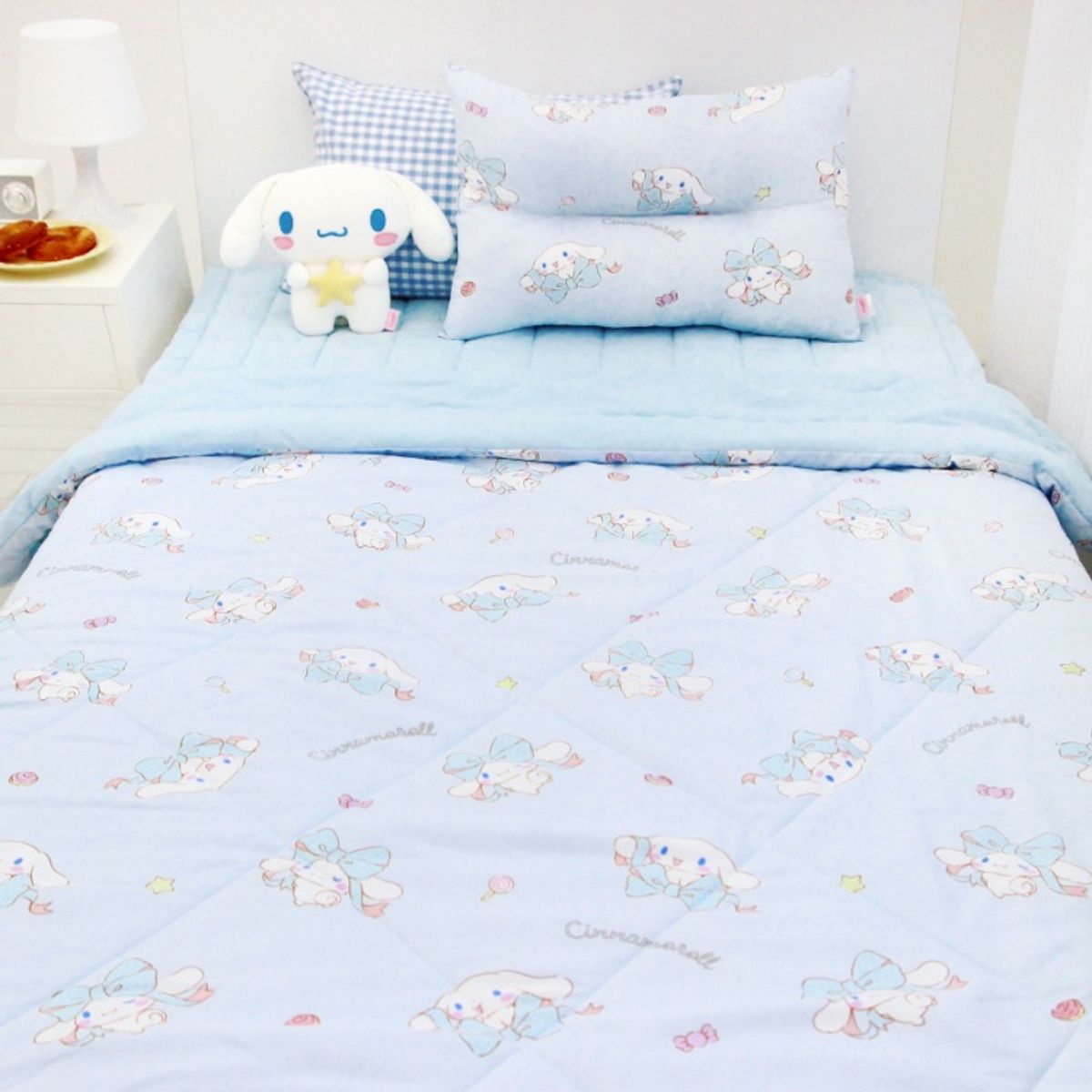 나라홈데코(NARAHOMEDECO) 산리오 시나모롤 차렵이불 리본