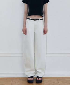 미드라이즈 배럴 진 (WHITE)