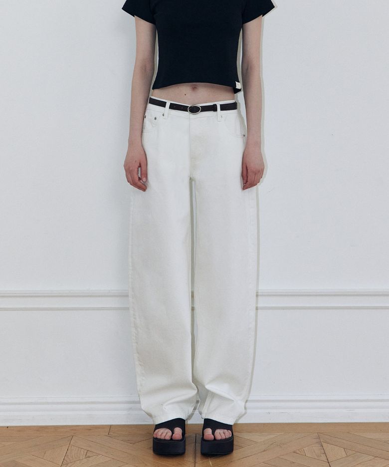 미드라이즈 배럴 진 (WHITE)