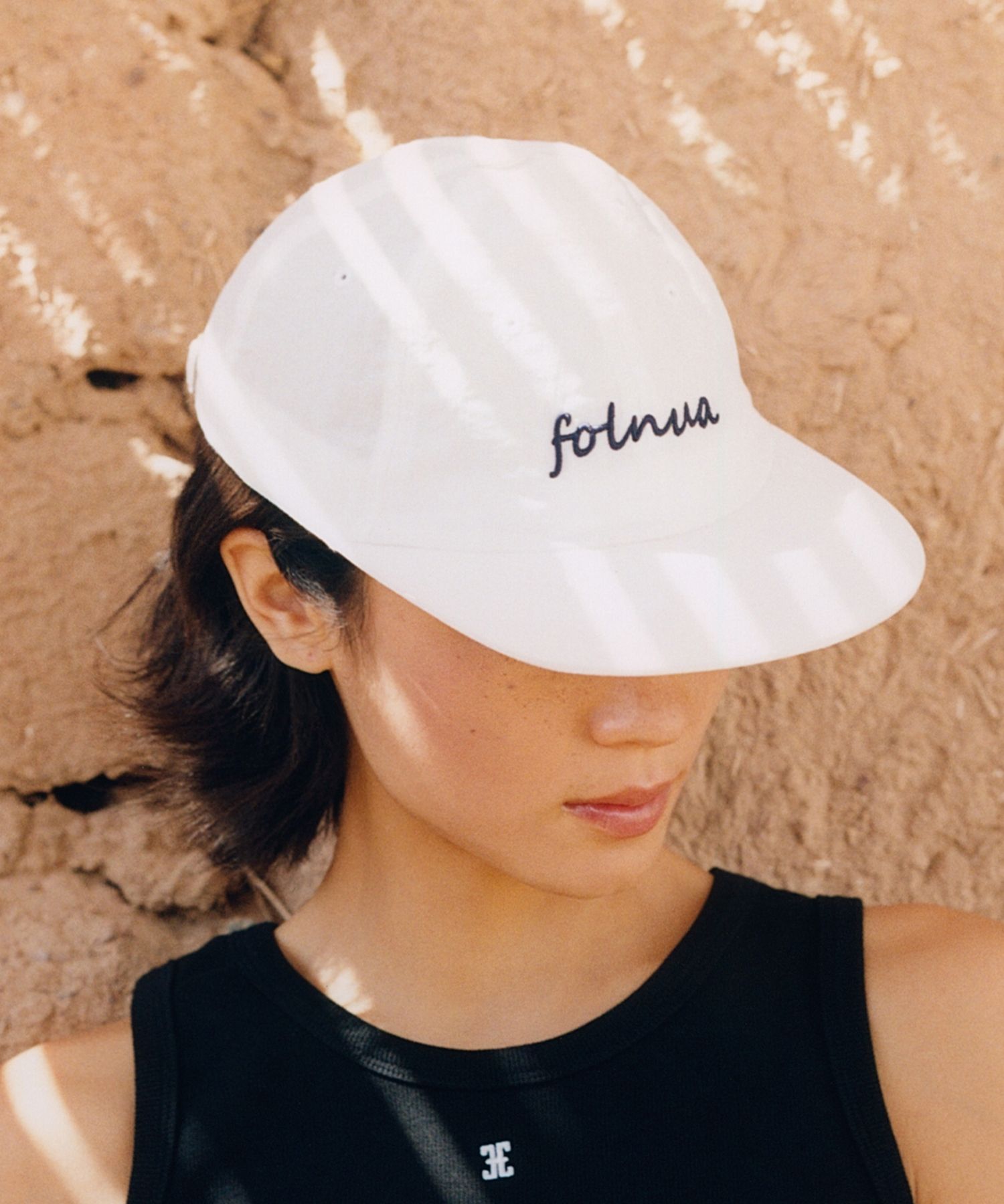 FOLNUA ♥ Breeze Nylon Camp Cap /追跡付 MUSINSA | FOLNUA BREEZE NYLON CAMP CAP [WHITE]