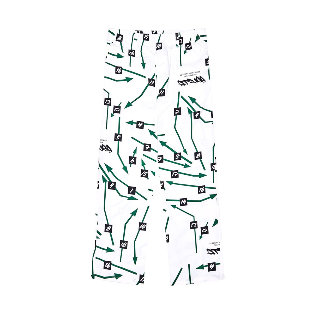 말본 골프(MALBON GOLF) [MALBON X FUTURA] AGUSTA 팬츠 WHITE (MAN)