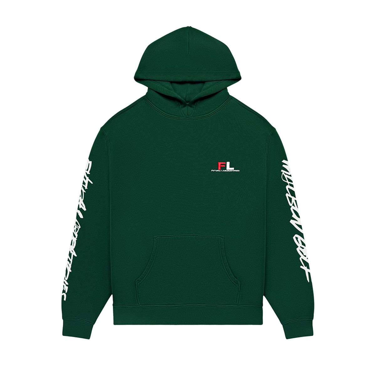 말본 골프(MALBON GOLF) [MALBON X FUTURA] 태그 후드 스웻 셔츠 GREEN (MAN)