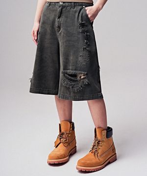 Camouflage Vintage Shorts BLACK CAMO