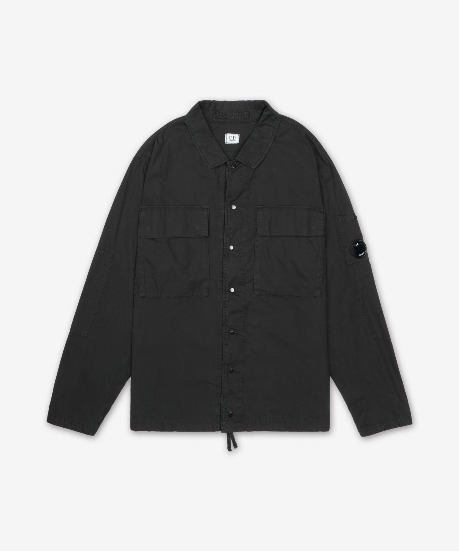 C.P COMPANY シャツジャケット コットン オーバーシャツ ミリタリー MUSINSA公式 | CP Company コットンリップストックオーバーシャツ