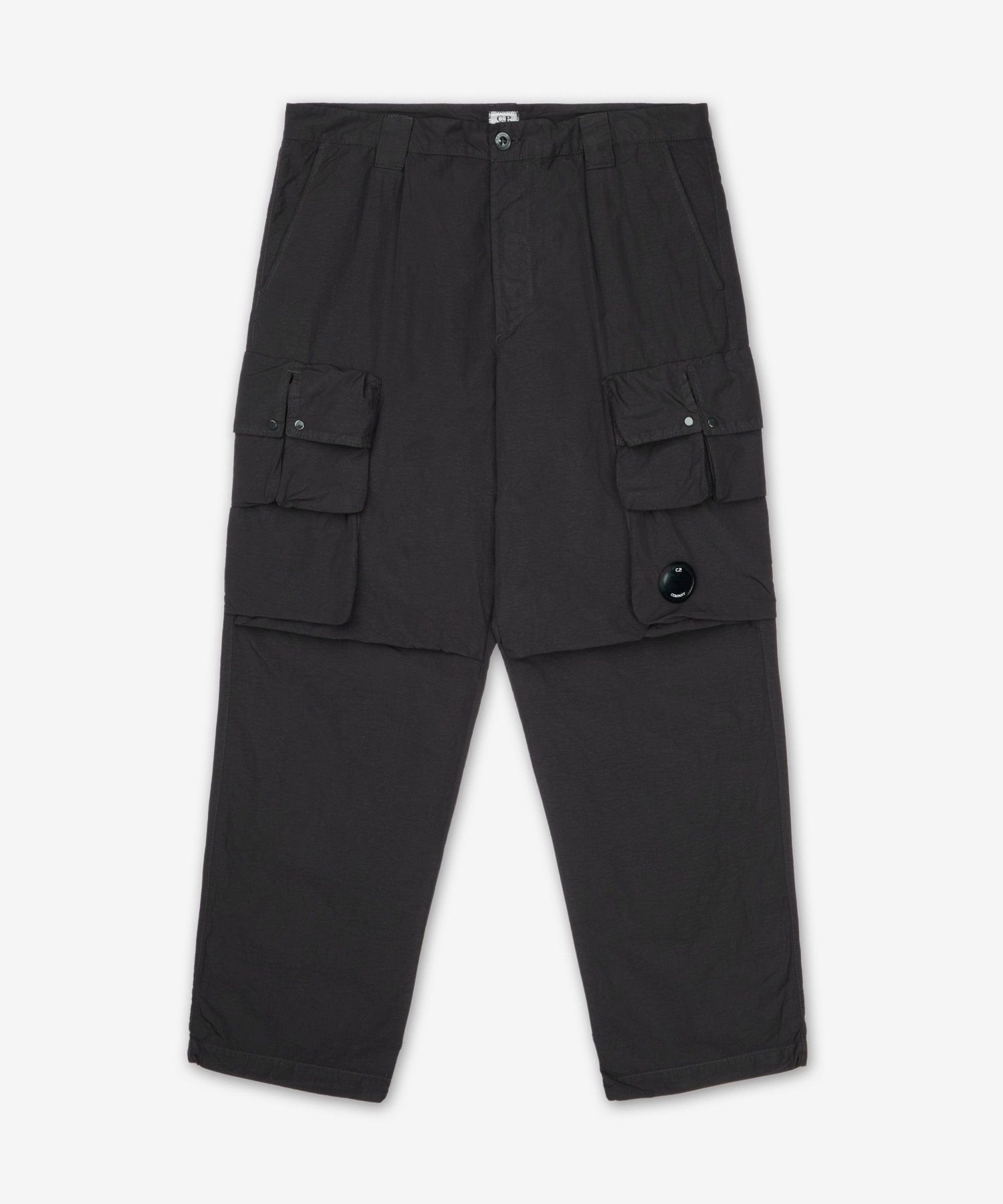 MUSINSA公式 | CP Company フラットナイロンカーゴパンツ - ブラック